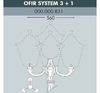 Консоль для паркового фонаря OFIR 000.000.R31.A0
