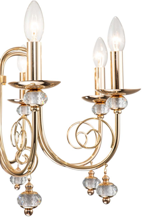 Подвесная люстра хрусталь 678/8PL E14*40W Escada 678/8PL Gold_ESC