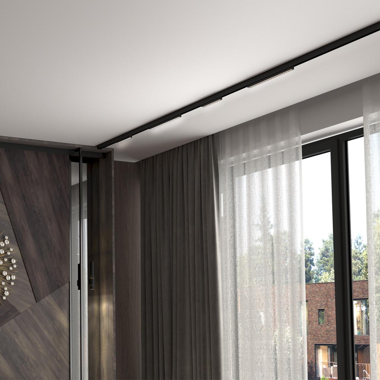 Трековый светильник Novotech для низковольного шинопровода FLUM 358545