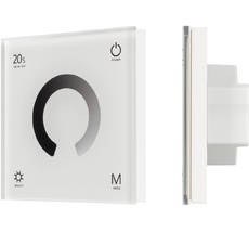 Панель SMART-P4-DIM-G-IN White (12-24V, 4x3A, Sens, 2.4G) ( Arlight 034774_ARL