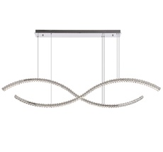 Подвесная люстра Newport CRYSTAL 8242N/160 chrome_NP