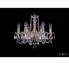 Хрустальная люстра Bohemia Ivele 1402/6/160 G Leafs_BI