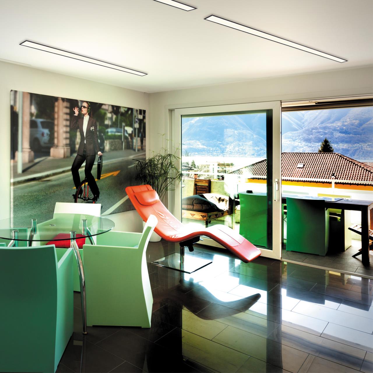 Встраиваемый светильник Novotech светодиодный линейный ITER 358819