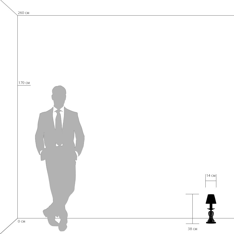 Настольная лампа LightStar Riccio 705912_LS