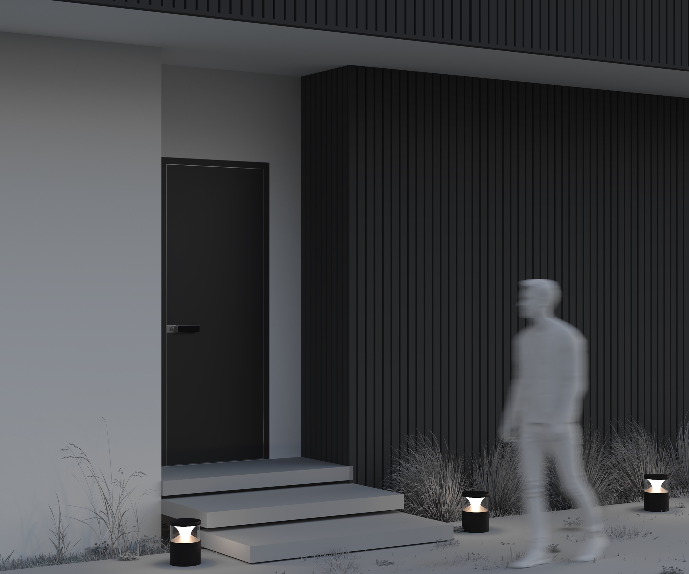 Уличный ландшафтный светильник Maytoni Pyro O496FL-L21B3K_MY