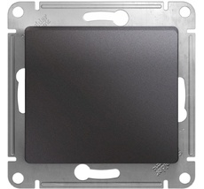 Переключатель встраиваемый перекрестный одноклавишный (графит) Systeme Electric GSL001371