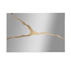 Зеркало с золотым декором Garda Decor KFG194