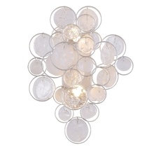 Настенный светильник Crystallux DESEO DESEO AP2 SILVER_CR