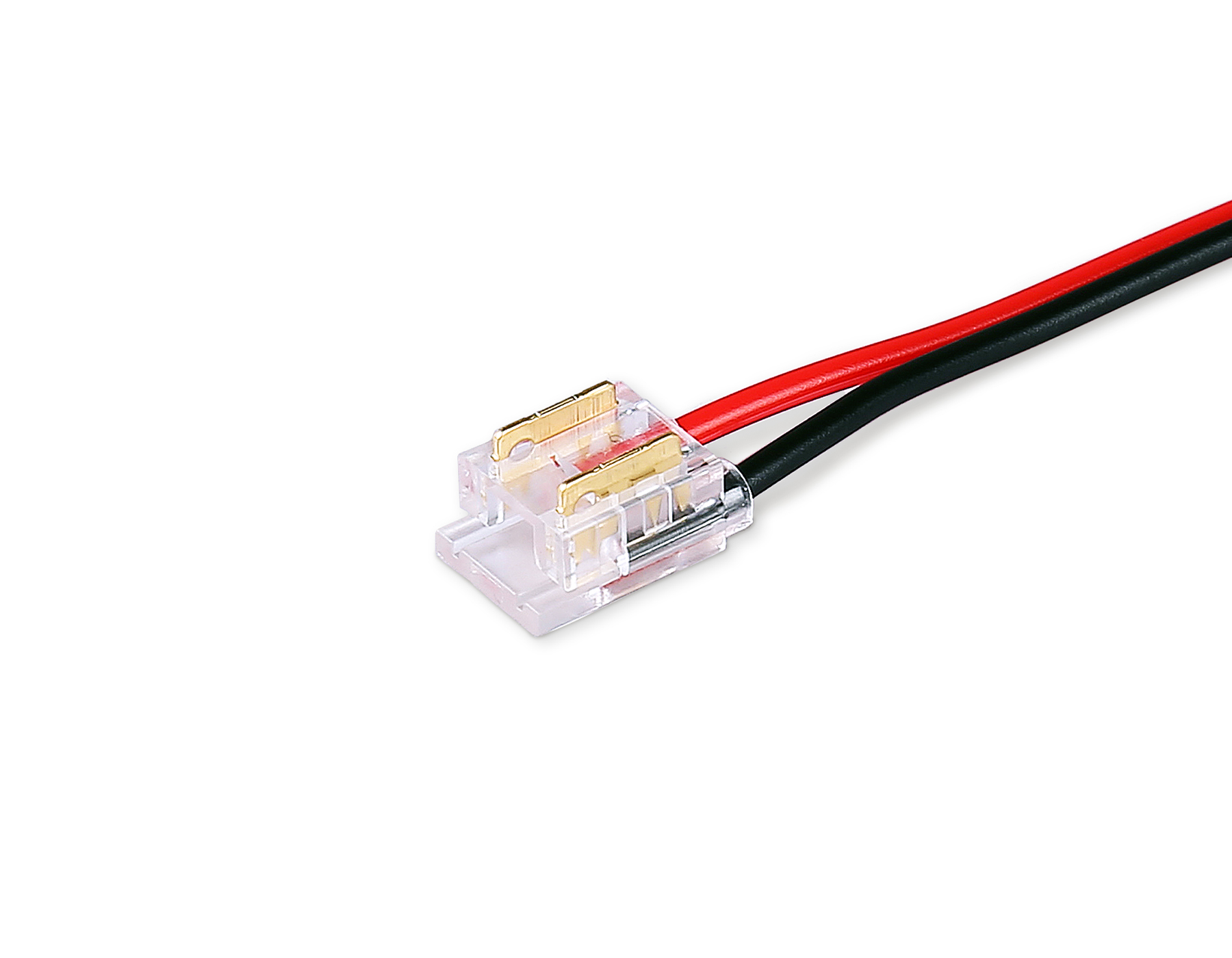 Соединитель гибкий односторонний COB 12/24V для лент 8/10mm GS7375 (2 конт.) (10шт. в комплекте) Ambrella Light ILLUMINATION GS7375_AMB