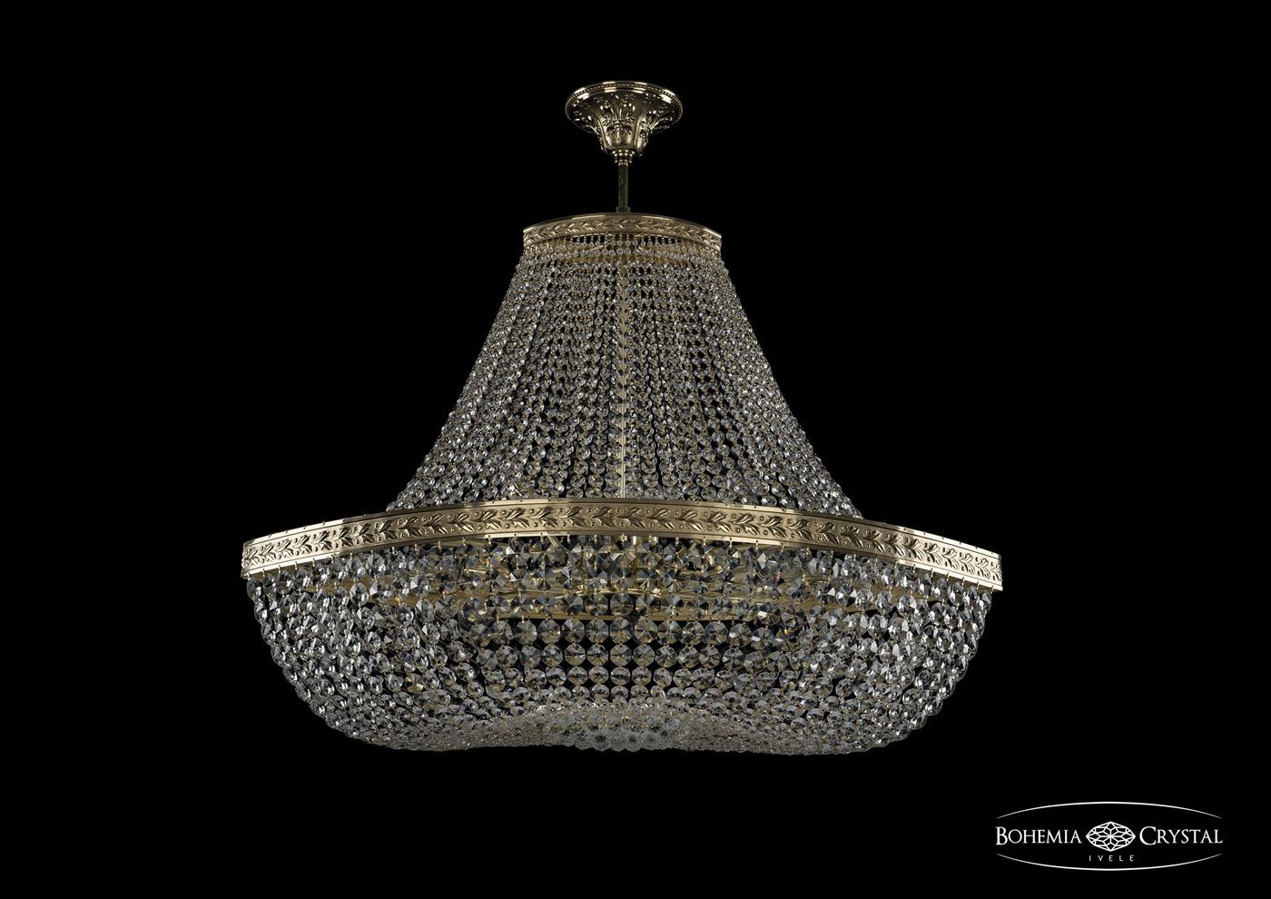 

Хрустальная люстра Bohemia Ivele 19283/H1/90IV G, 19283/H1/90IV G