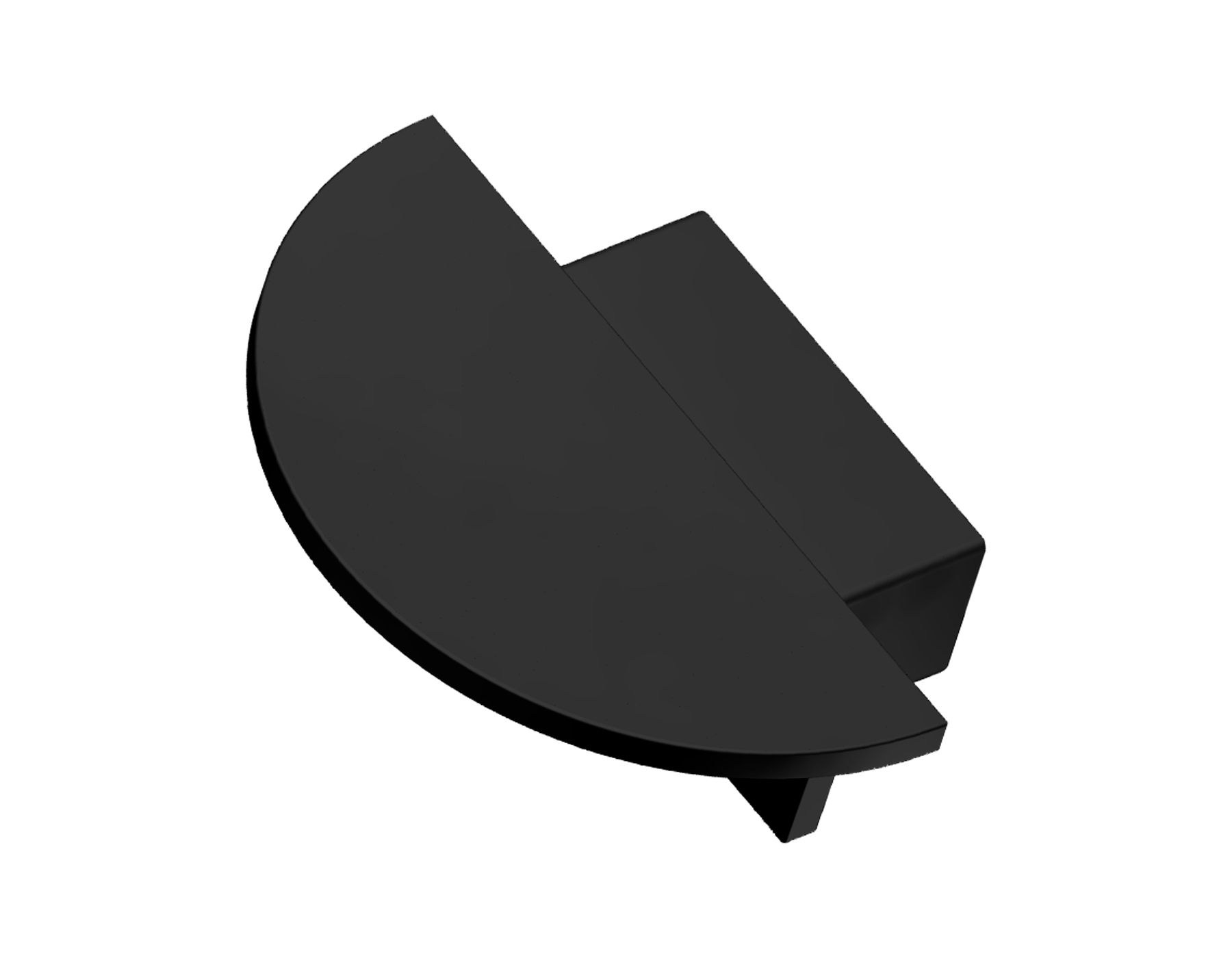 Заглушка для встраиваемого алюминиевого профиля GP1001 комплект 4шт Ambrella Light ILLUMINATION GP8120_AMB