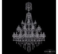 Хрустальная люстра Bohemia Ivele 1415/20+10+5/530/XL-231/3d Ni_BI