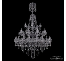 Хрустальная люстра Bohemia Ivele 1415/20+10+5/530/XL-231/3d Ni_BI