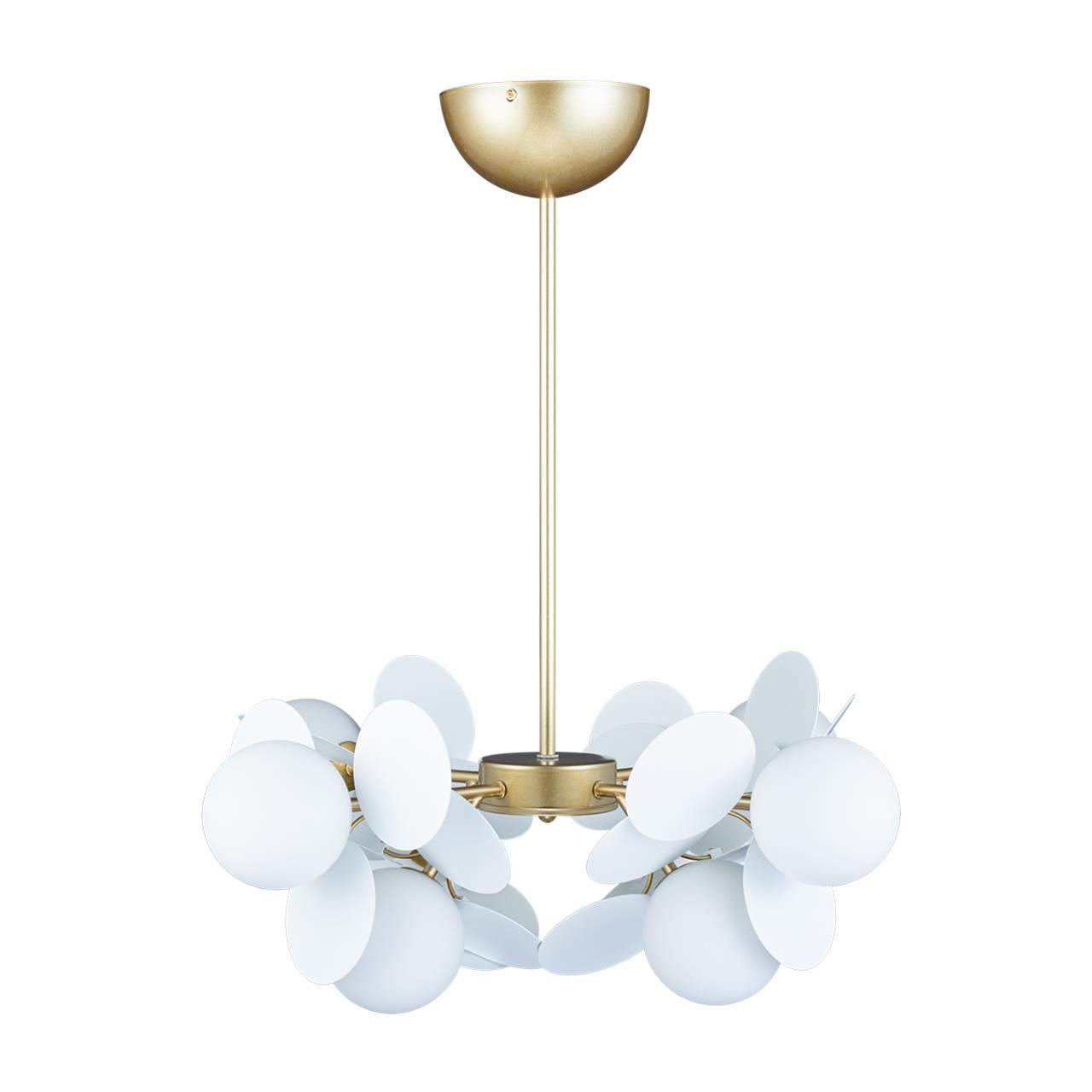 Потолочная люстра Loft IT на штанге Matisse 10008/8 white_LF