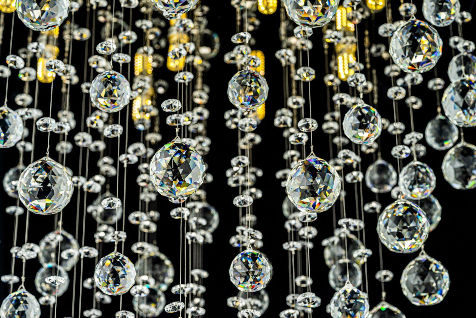 Каскадная люстра Arti Lampadari Flusso Nickel Flusso H 1.4.55.615 N