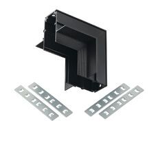 Коннектор соединитель угловой для встраиваемого шинопровода MyFar MT0200-CLW-B