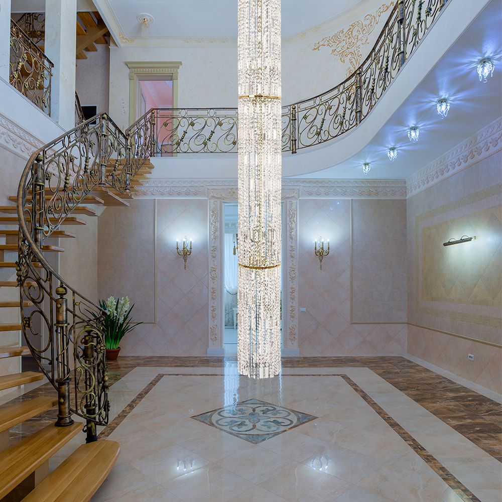 Каскадная люстра Arti Lampadari Lazio Nickel Lazio E 1.9.25.501 N