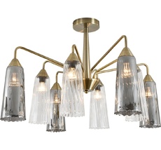 Потолочная люстра на штанге (13028/8R Brass) Indigo V000510