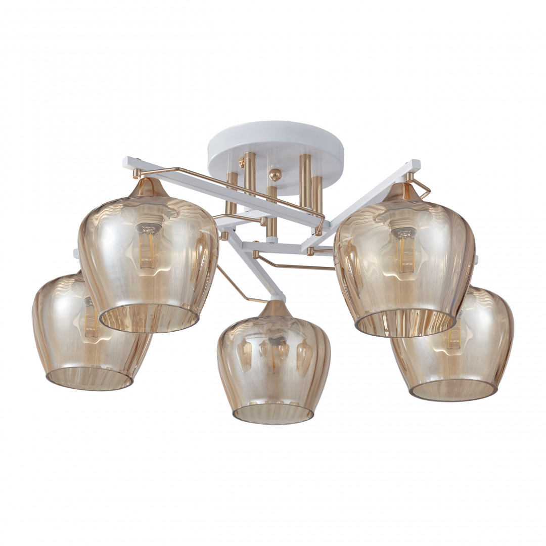 

Потолочная люстра Arte Milano Amalfi 329508/5 WH+FG, 329508/5 WH+FG