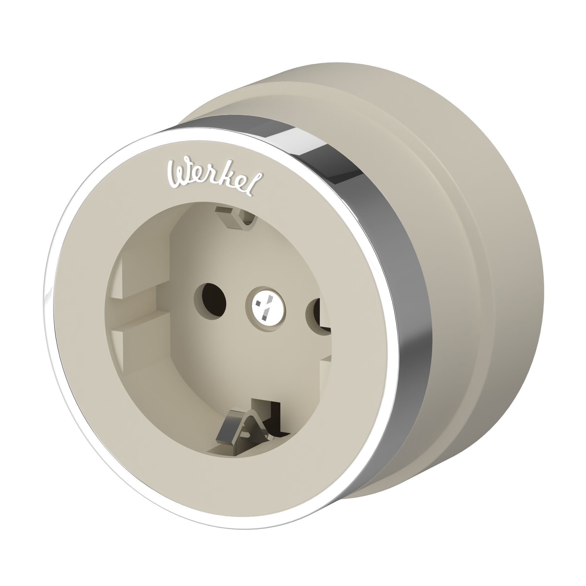 

Розетки Werkel, Слоновая кость, a055930