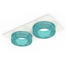 Комплект встраиваемого светильника с композитным хрусталем XC XC7635023_AMB