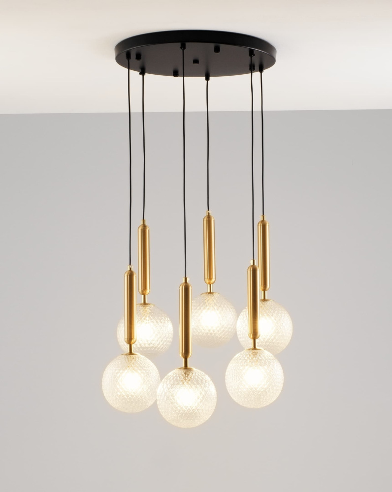 Подвесной светильник 6*G9*60W Moderli V2031-1P_MD