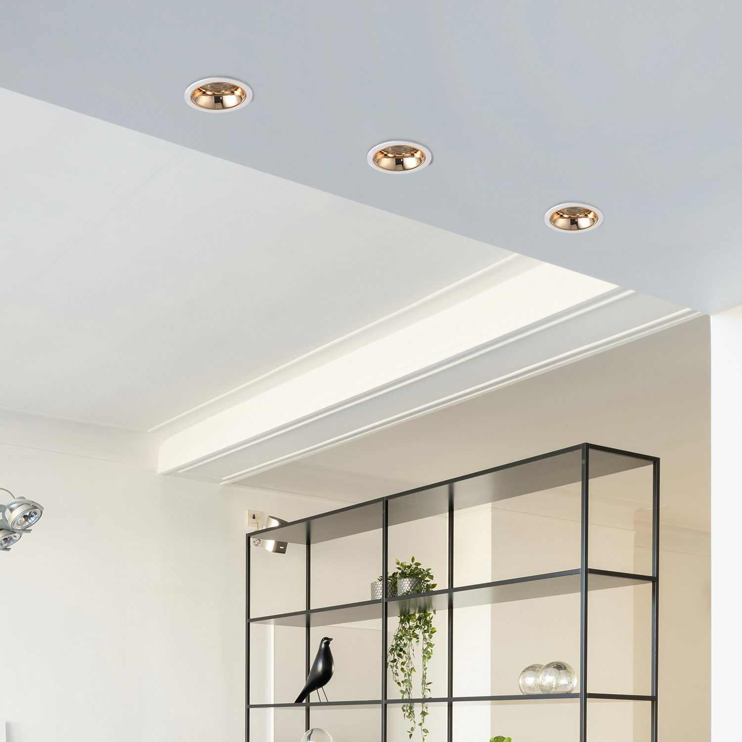 Встраиваемый светильник Crystal Lux CLT 081C WH-GO_CR