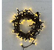 Гирлянда LTC Нить с Колпачком 10м Шампань, 100 LED PST100CAP-11-2CH