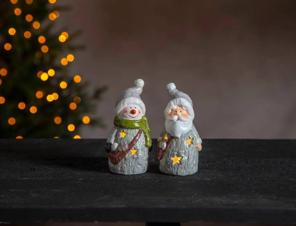 Светодиодный Светильник-статуэтка новогодний на батарейках Eglo FRIENDS 411206