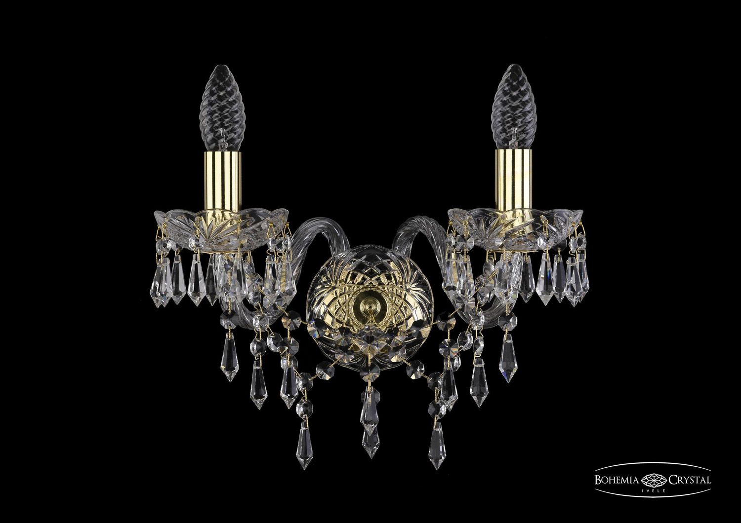 

Бра Bohemia Ivele 1403B/2/141 G, 1403B/2/141 G