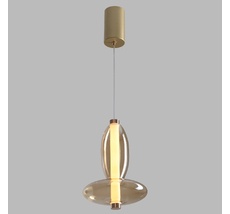 Подвесной светильник Crystal Lux QUASAR SP7W LED AMBER_CR