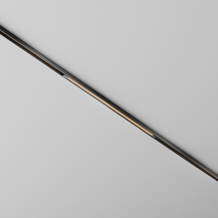 Трековый светильник низковольтный светодиодный 48V 12W 3000K Maytoni TR241-2-12W3K-B_MY