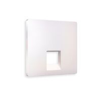 Лицевая панель для компьютерной/телефонной розетки RJ-45/RJ-11 QUANT Ambrella Volt ALFA AP2120_AMB
