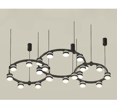 Подвесная люстра Ambrella light Techno Ring с акрилом Traditional DIY XR92092220_AMB