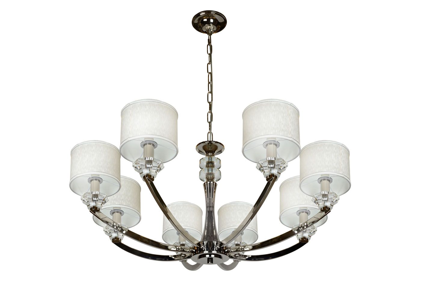 Подвесная люстра ILamp Oxford 85175/8 CR_IP