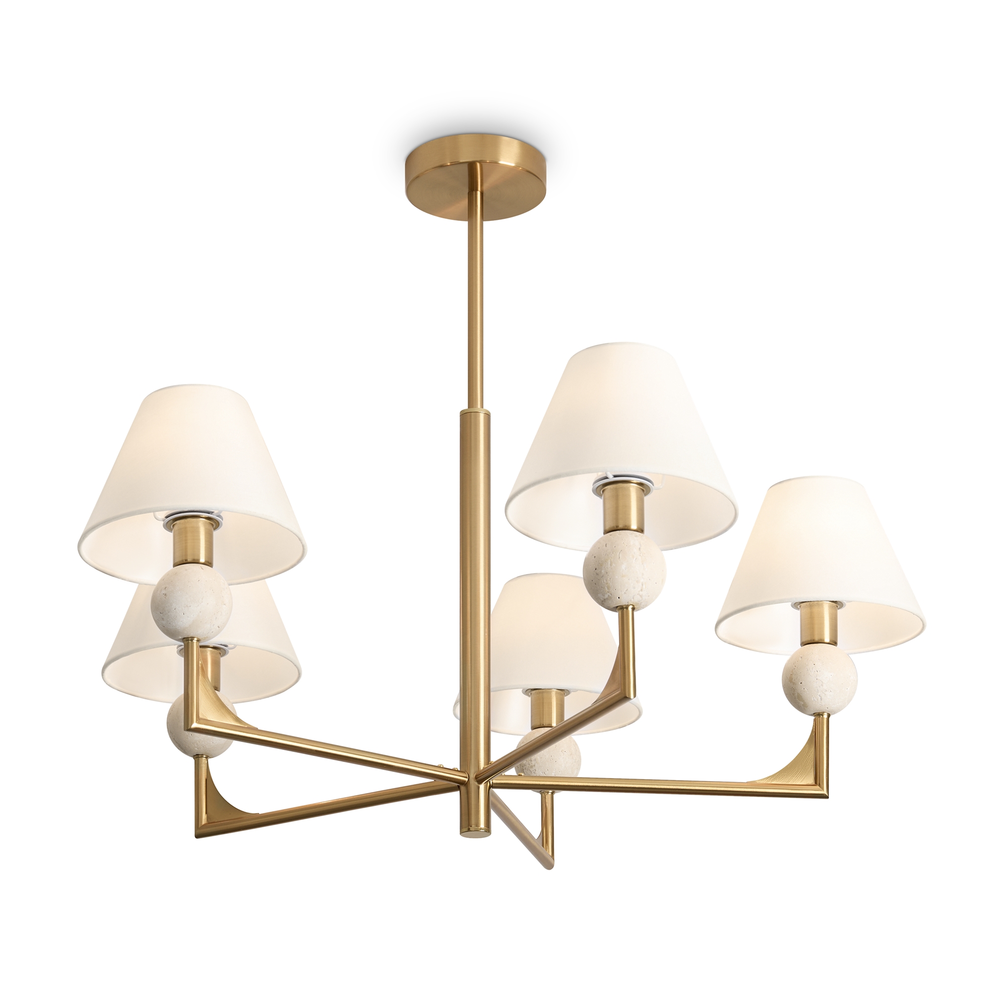 Подвесная люстра Freya Riley FR2043CL-05BS_MY