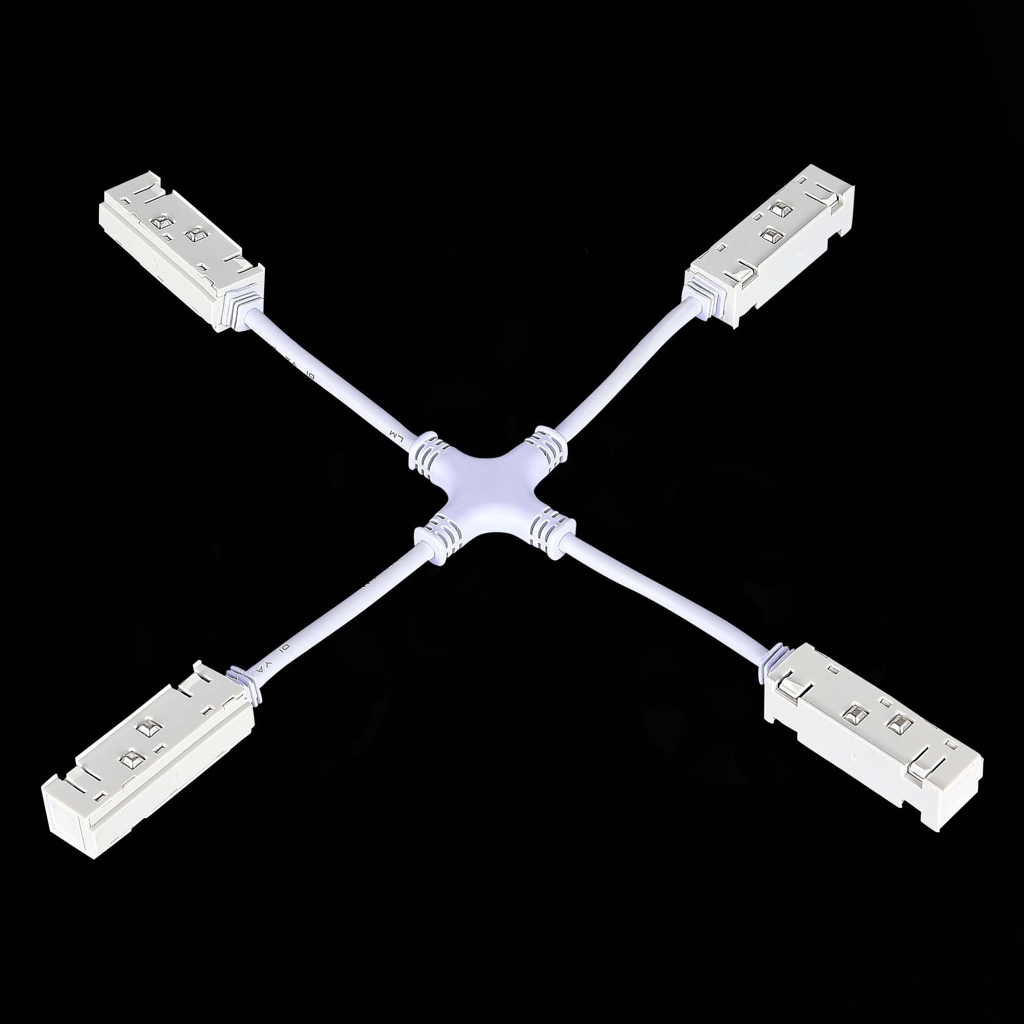 Ввод питания X-образный для магнитного шинопровода ST Luce SKYLINE 48 High-tech ST006.569.00