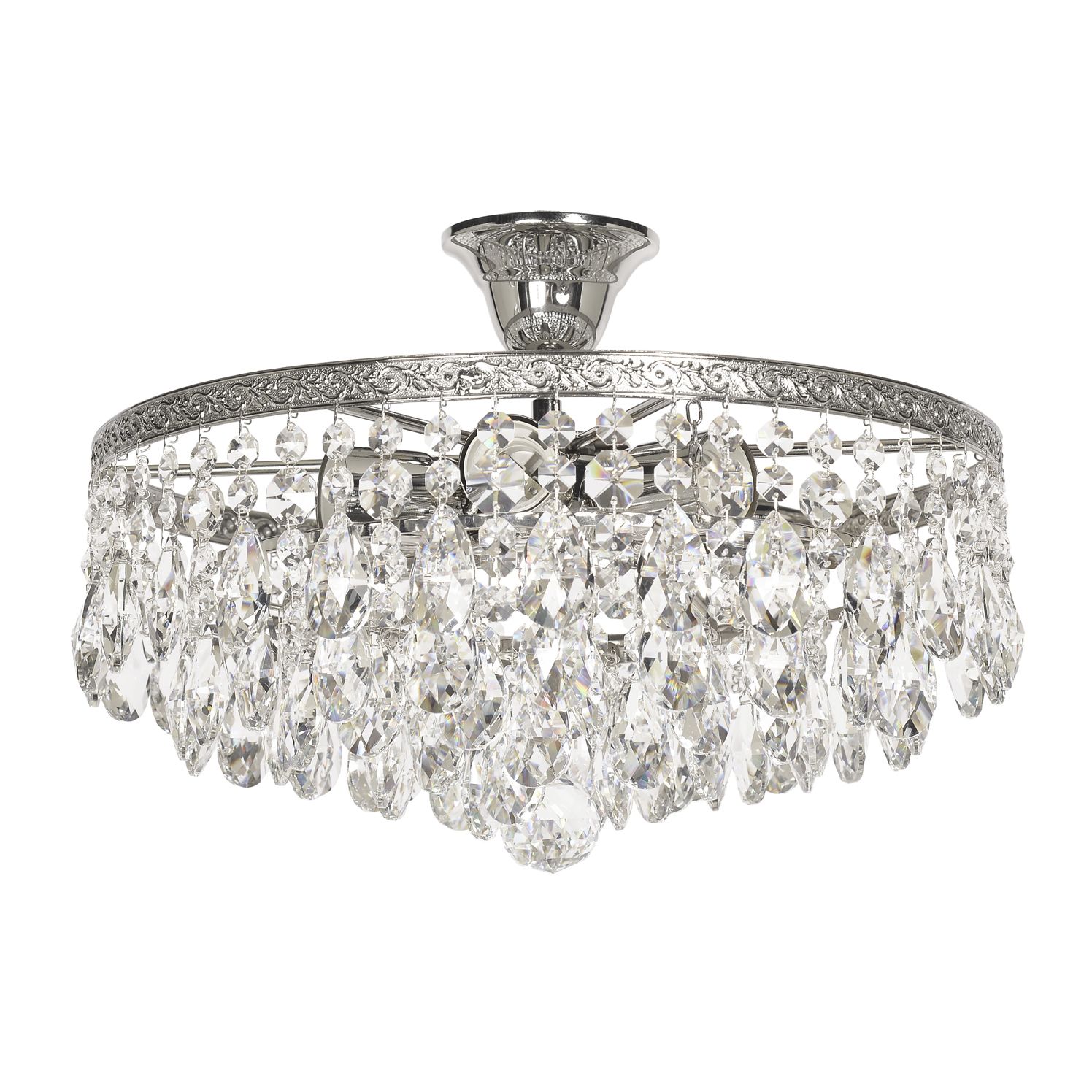 Потолочная люстра Arti Lampadari Castellana Nickel Castellana E 1.3.38.601 N
