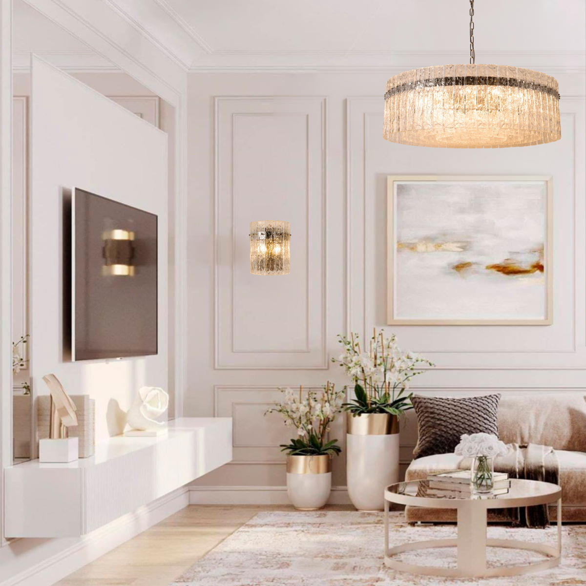 Подвесная люстра LOFT IT Nevada 10297/800 Nickel_LF