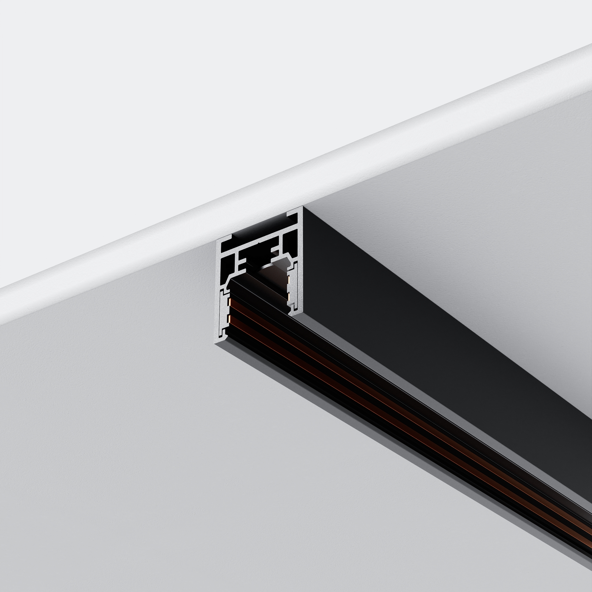 Шинопровод накладной Maytoni Busbar trunkings Exility TRXM034-412B_MY