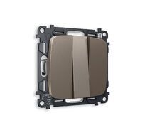 Выключатель трехклавишный Ambrella Volt OMEGA QUANT MO635010_AMB