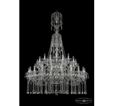 Хрустальная люстра Bohemia Ivele 1413/20+10+5/400/XL-164/2d Ni_BI