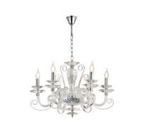 Подвесная люстра Newport ANNABELLE 8576/C chrome_NP