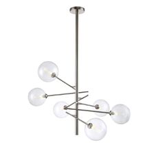 Потолочная люстра Crystallux MARCOS MARCOS SP6 NICKEL_CR