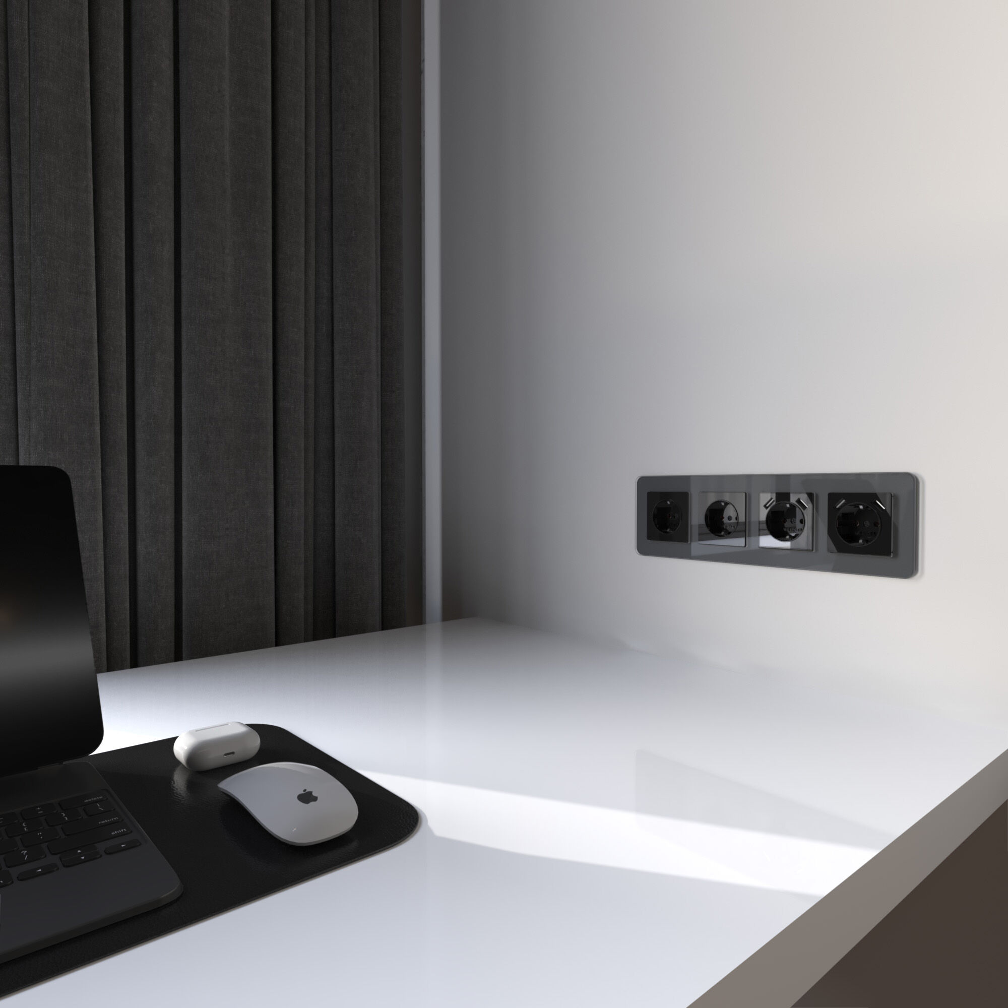 Накладка для розетки USB Werkel a064050_WR