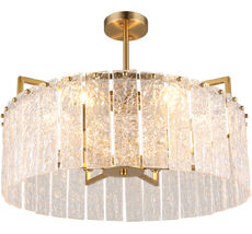 Потолочная люстра для гостиной в стиле модерн на штанге Omnilux OML-68907-06