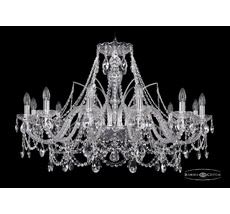 Хрустальная люстра Bohemia Ivele 1411/12/360 Ni_BI