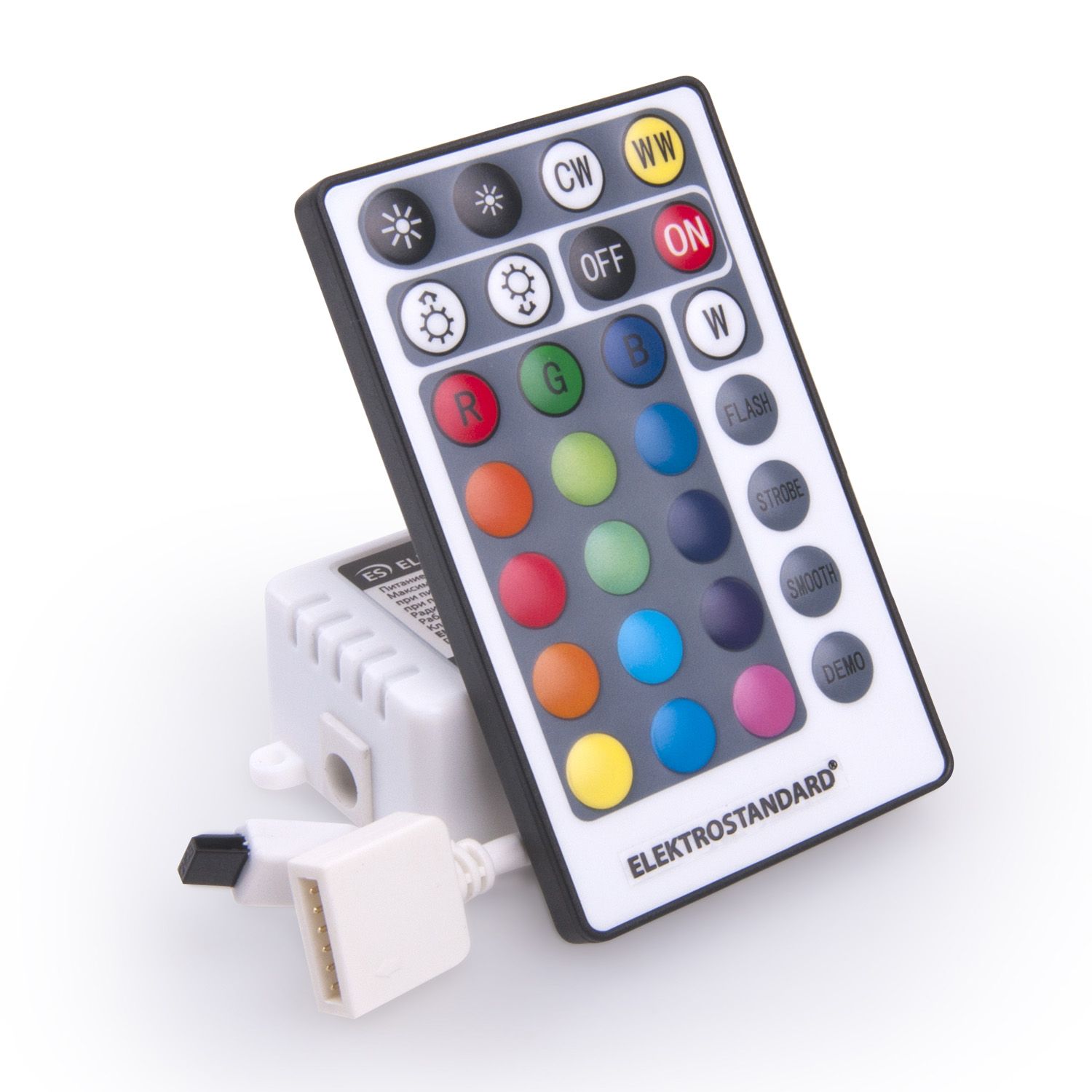 Контроллер для светодиодной ленты RGBWW c ПДУ 5050+2835+2835 90Led 16W IP20 LSC 022 a053710_ES