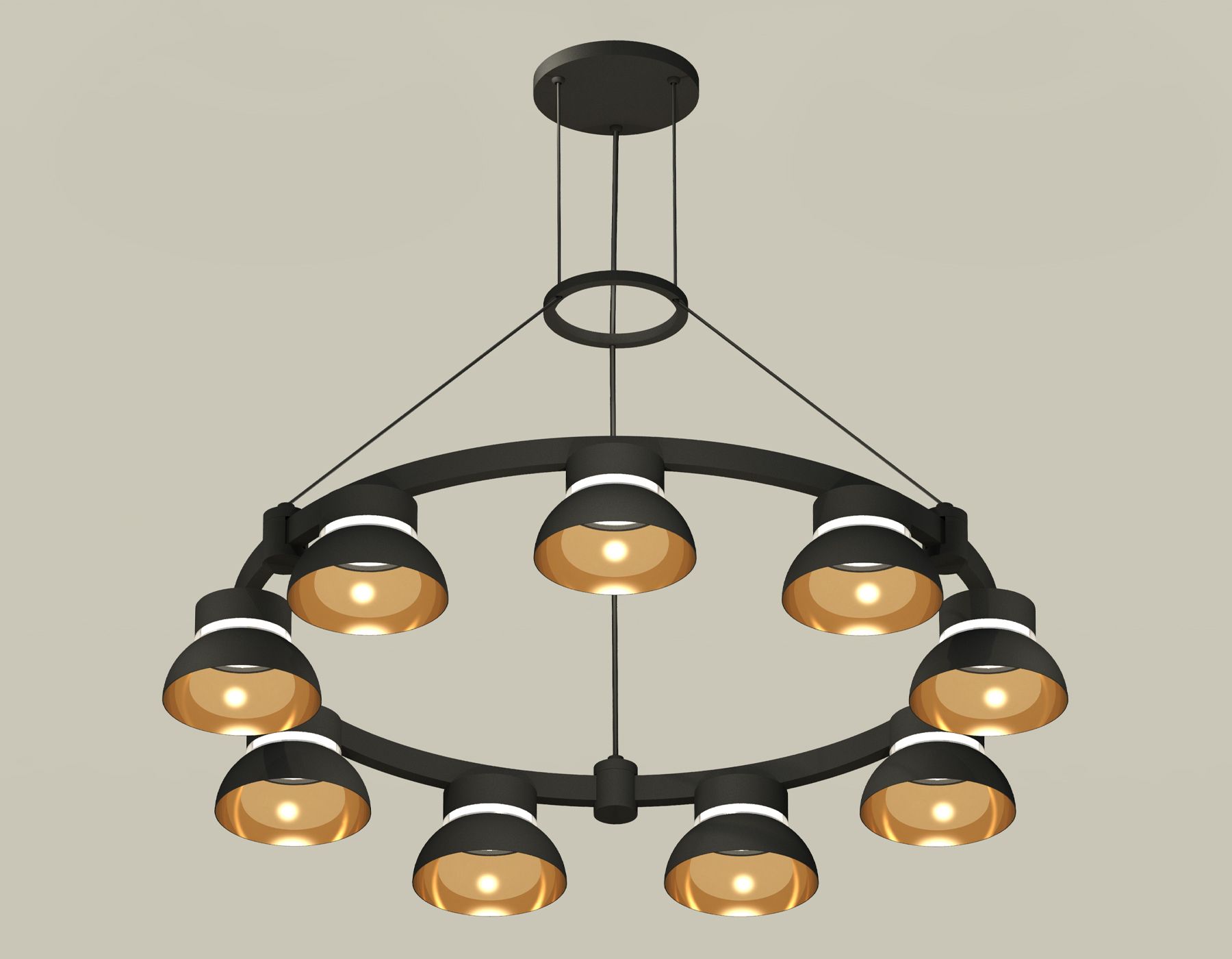 Подвесная люстра Ambrella light Techno Ring Traditional DIY XR92051702_AMB