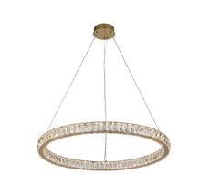 Подвесная люстра Newport KRISTA 8580/80 C gold_NP